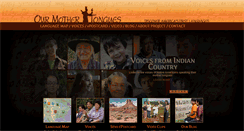 Desktop Screenshot of ourmothertongues.org